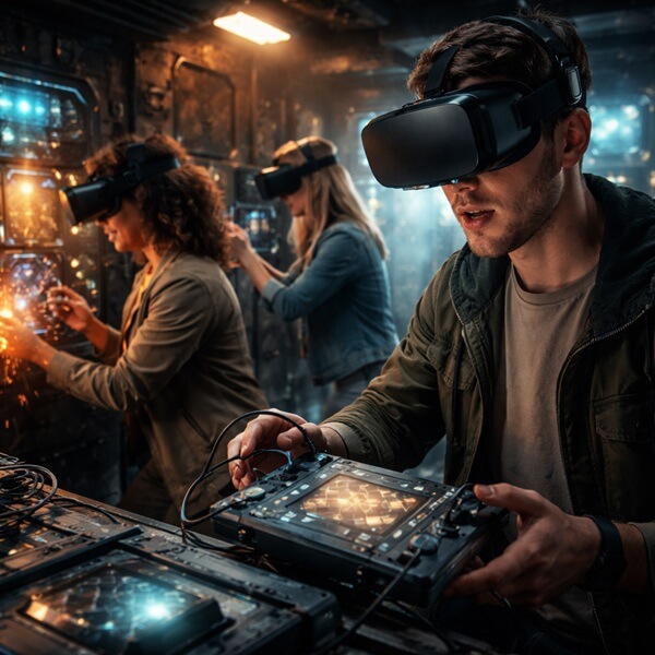 Escape room ve virtualní realite